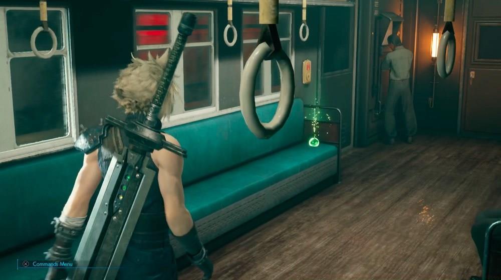 Don't forget to grab the Healing Materia from Barret's train car after the scene with him.